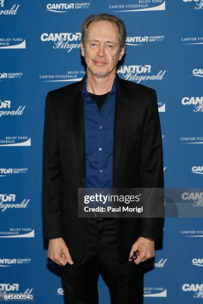 Steve Buscemi attends Annual Charity Day hosted by Cantor Fitzgerald, BGC and GFI at Cantor Fitzgerald on September 11, 2017 in New York City.