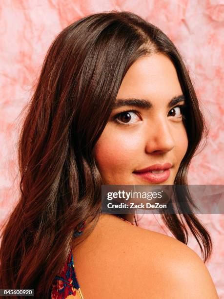 Actress Alessandra Garcia Lorido poses for a portrait during the Daily Front Row's Fashion Media Awards at Four Seasons Hotel New York Downtown on...