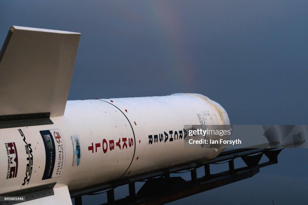 Largest Rocket In UK Is Launched From Otterburn