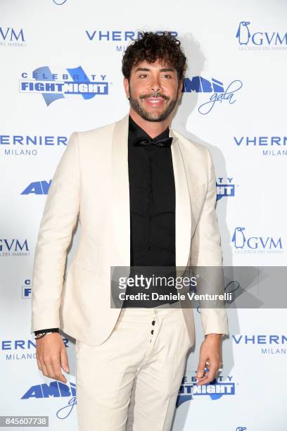 Urtis Giacomo attends Celebrity Fight Night on September 10, 2017 in Rome, Italy.