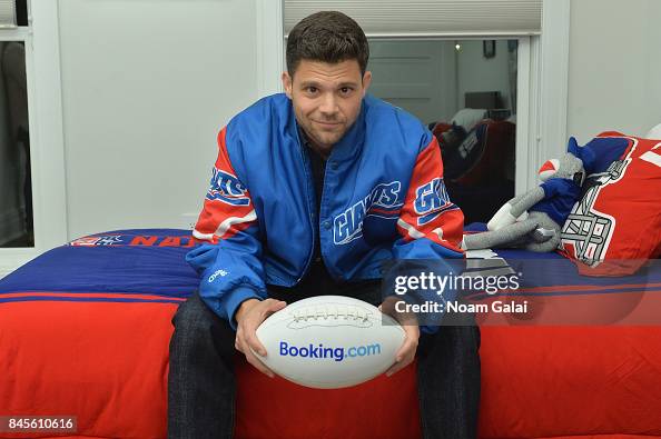 Jerry Ferrara attends gameday kickoff at the Booking.com Football