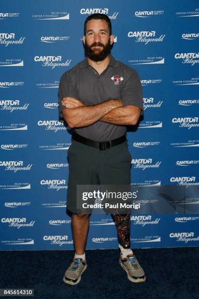 Redmond Ramos participates in Annual Charity Day hosted by Cantor Fitzgerald, BGC and GFI at Cantor Fitzgerald on September 11, 2017 in New York City.