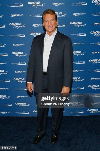 Joe Theismann participates in Annual Charity Day hosted by Cantor Fitzgerald, BGC and GFI at Cantor Fitzgerald on September 11, 2017 in New York City.