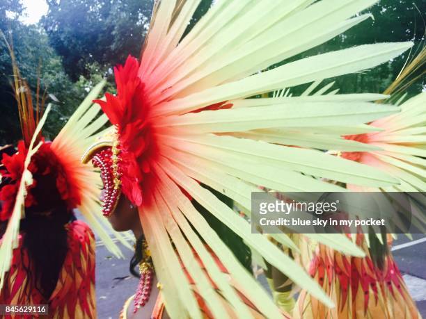 hackney carnival, london. - notting hill carnival stock pictures, royalty-free photos & images