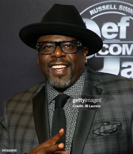 Cedric the Entertainer attends Netflix Presents Russell Simmons 'Def Comdey Jam 25' Special Event at The Beverly Hilton Hotel on September 10, 2017...