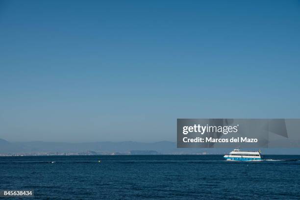 Ferry covering the route Tabarca - Santa Pola. Tabarca is a small islet located in the Mediterranean Sea, close to the town of Santa Pola, Alicante....