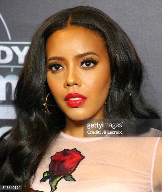 Angela Simmons attends Netflix Presents Russell Simmons 'Def Comdey Jam 25' Special Event at The Beverly Hilton Hotel on September 10, 2017 in...