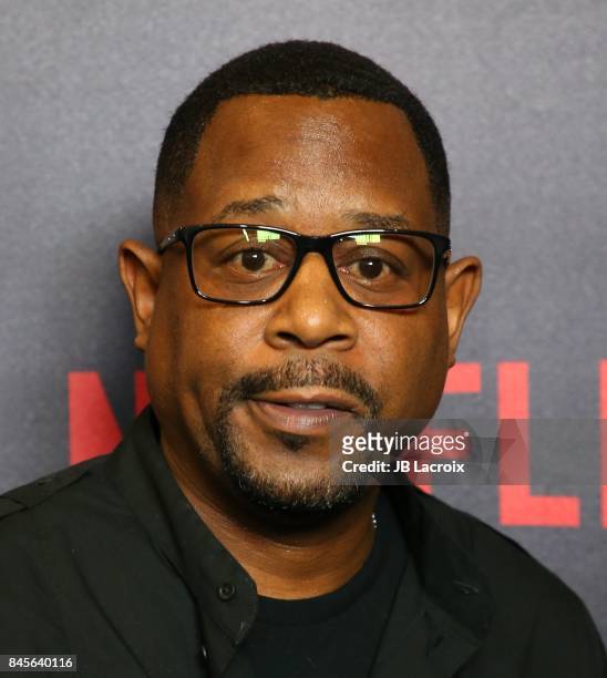 Martin Lawrence attends Netflix Presents Russell Simmons 'Def Comdey Jam 25' Special Event at The Beverly Hilton Hotel on September 10, 2017 in...