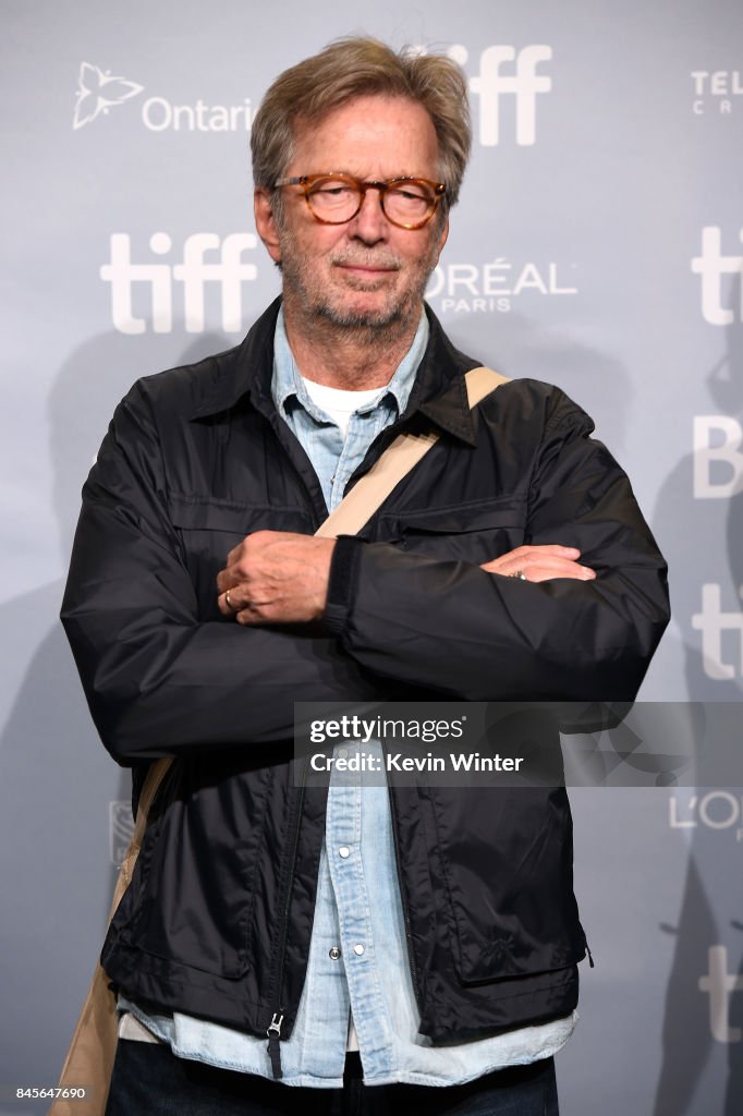 2017 Toronto International Film Festival - "Eric Clapton: Life In 12 Bars" Press Conference