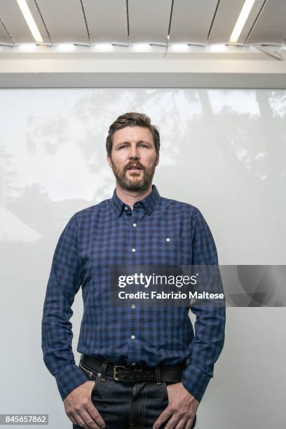 Film director Andrew Haigh is photographed on September 1, 2017 in Venice, Italy.