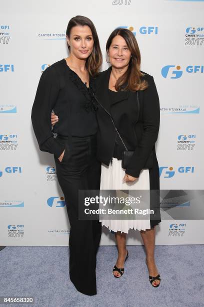 Actress Bridget Moynahan and Lorraine Bracco attends Annual Charity Day hosted by Cantor Fitzgerald, BGC and GFI at GFI Securities on September 11,...