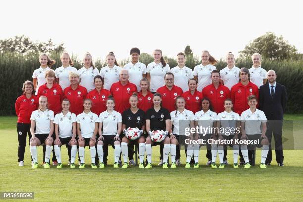 The upper row starts with Pauline Machtens, Luca von Achten, Jenny Beyer, Gentina Fetaj, Victoria Ezebinyuo, Chiara Hahn, Emilie Bernhardt, Donata...