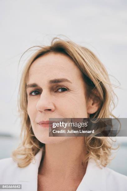 Actress Sandrine Bonnaire, is photographed for Self Assignment on May 18, 2017 in Cannes, France.