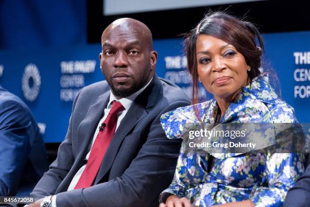 Actors Omar Dorsey and Tina Lifford attend The Paley Center For Media's 11th Annual PaleyFest Fall TV Previews Los Angeles for OWN: The Oprah Winfrey...