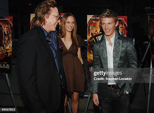 Mickey Rourke and Alex Pettyfer