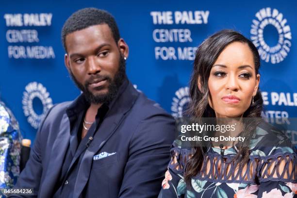 Actors Kofi Siriboe, Dawn-Lyen Gardner attend The Paley Center For Media's 11th Annual PaleyFest Fall TV Previews Los Angeles for the OWN: The Oprah...