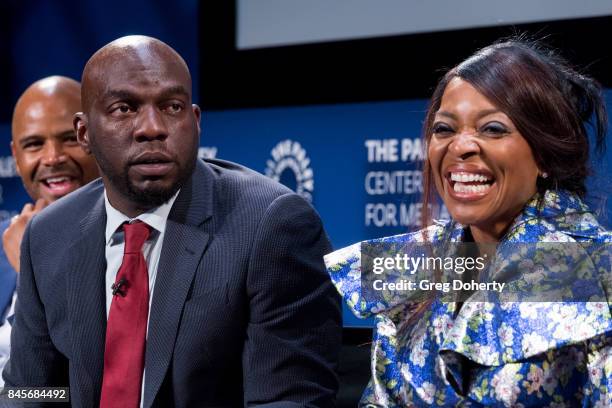 Actors Dondre Whitfield, Omar Dorsey and Tina Lifford attend The Paley Center For Media's 11th Annual PaleyFest Fall TV Previews Los Angeles for OWN:...