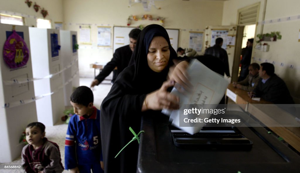 Iraqis Go To The Polls In Provincial Elections