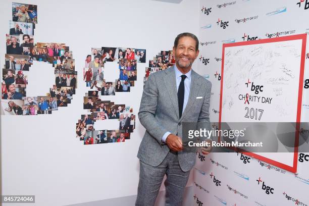 Journalist Bryant Gumbel attends Annual Charity Day hosted by Cantor Fitzgerald, BGC and GFI at BGC Partners, INC on September 11, 2017 in New York...