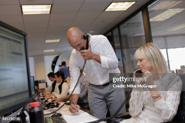 Model Karolina Kurkova attends Annual Charity Day hosted by Cantor Fitzgerald, BGC and GFI at BGC Partners, INC on September 11, 2017 in New York...