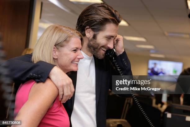Actor Jake Gyllenhaal attends Annual Charity Day hosted by Cantor Fitzgerald, BGC and GFI at BGC Partners, INC on September 11, 2017 in New York City.