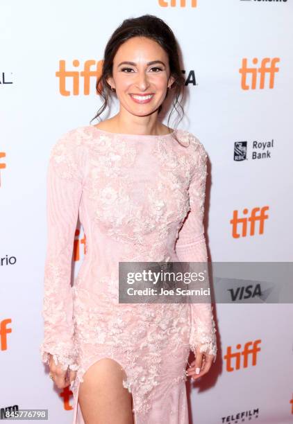 Kathryn Aboya attends the "Downsizing" premiere during the 2017 Toronto International Film Festival at The Elgin on September 11, 2017 in Toronto,...