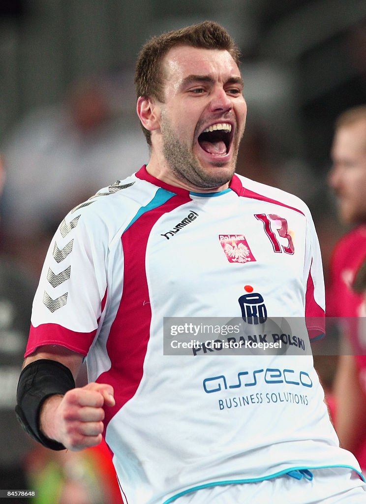 Denmark v Poland - Men's World Handball Championship 2009
