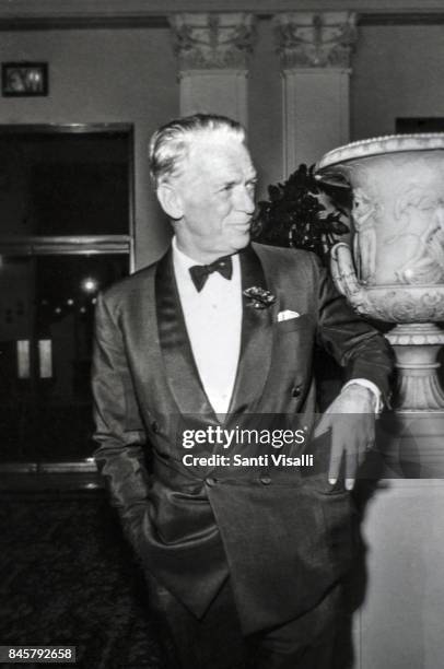 Douglas Fairbanks Jr at Truman Capote BW Ball on November 28, 1966 in New York, New York.