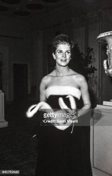 Candice Bergen at Truman Capote BW Ball on November 28, 1966 in New York, New York.