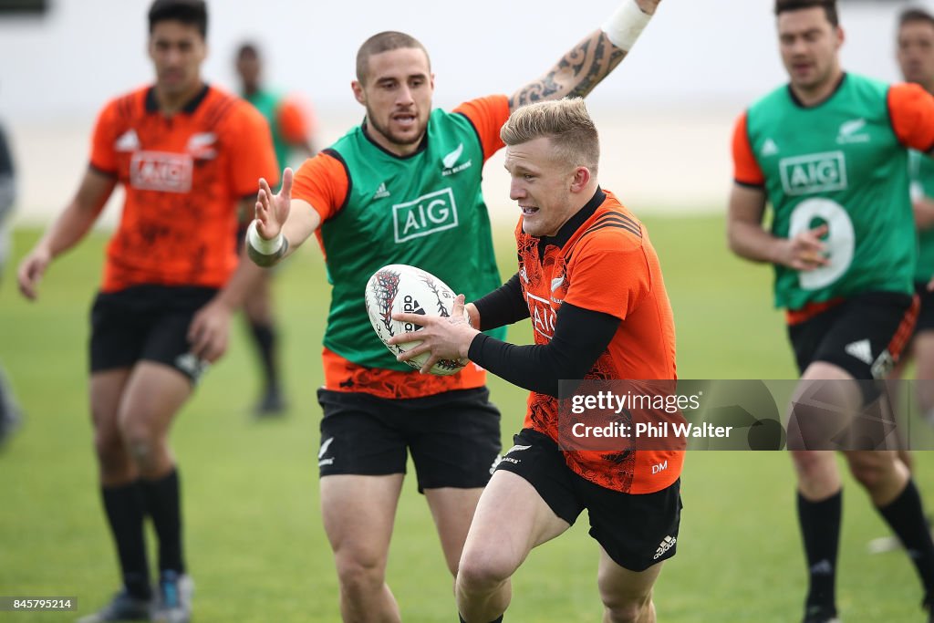 New Zealand All Blacks Training Session