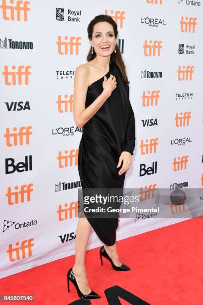 Angelina Jolie attends 2017 Toronto International Film Festival - "First They Killed My Father" Premiere at Princess of Wales Theatre on September...