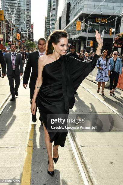 Angelina Jolie attends 2017 Toronto International Film Festival - "First They Killed My Father" Premiere at Princess of Wales Theatre on September...