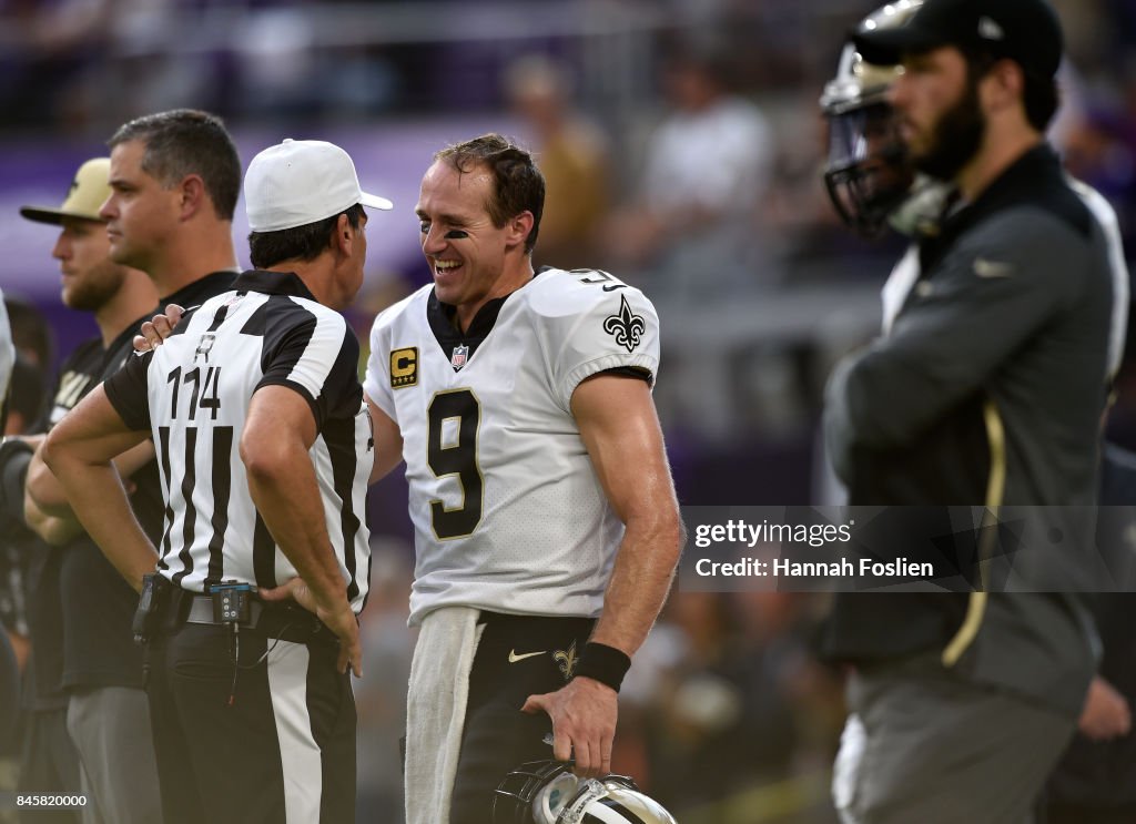 New Orleans Saints v Minnesota Vikings