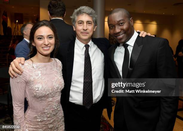 Kathryn Aboya, Alexander Payne, and Warren Belle attend the 'Downsizing' special presentation screening during the 2017 Toronto International Film...