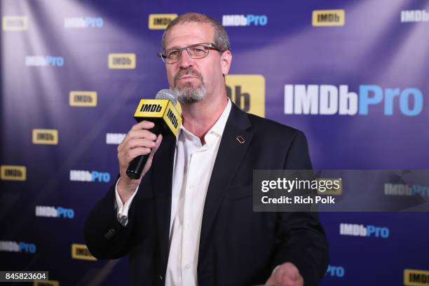 IMDb Senior Film Editor Keith Simanton attends The Annual IMDb Dinner Party At The 2017 Toronto International Film Festival at Brassaii on September...