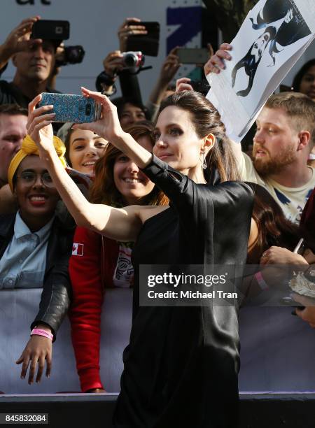 Angelina Jolie arrives to the "First They Killed My Father: A Daughter of Cambodia Remembers" premiere - 2017 TIFF - Premieres, Photo Calls and Press...