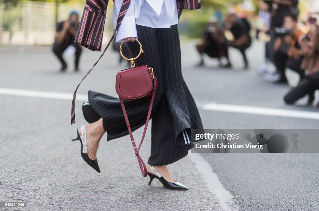 New York Fashion Week - Street Style - Day 5