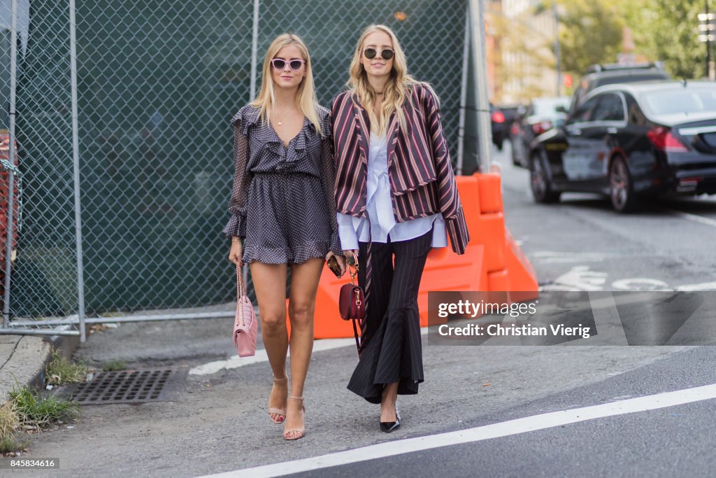 New York Fashion Week - Street Style - Day 5