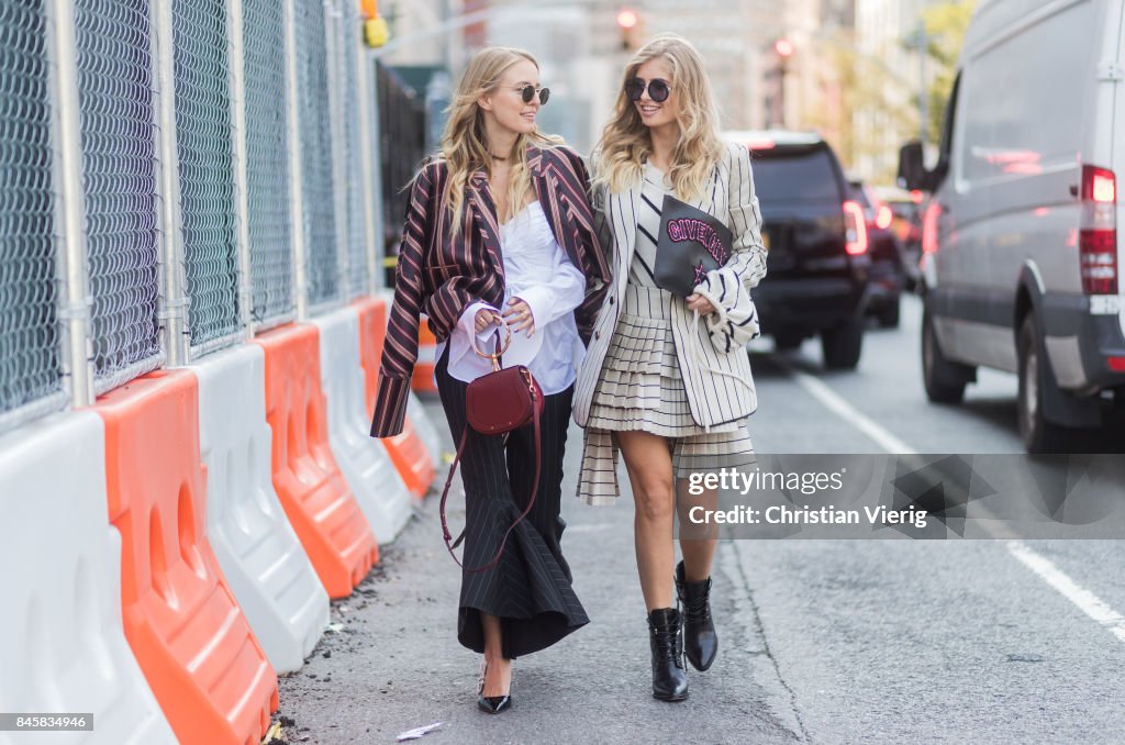 New York Fashion Week - Street Style - Day 5