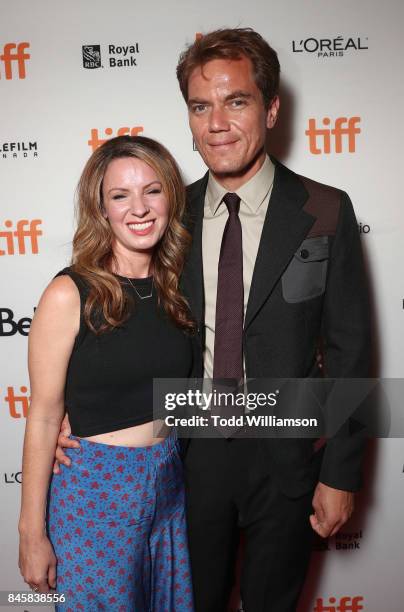 Kate Arrington and Michael Shannon attend Fox Searchlight's "The Shape Of Water" TIFF Screening at Elgin and Winter Garden Theatre Centre on...