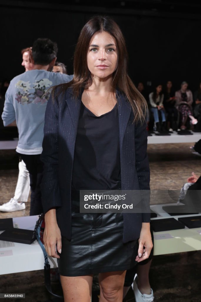 Julia Restoin Roitfeld attends the Zadig & Voltaire September 2017