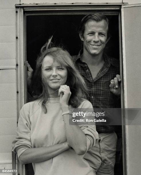 Cheryl Tiegs and Peter Beard