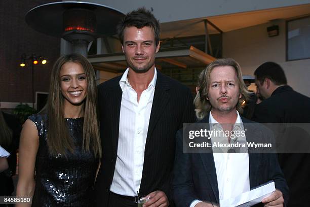 Jessica Alba, Josh Duhamel and David Spade