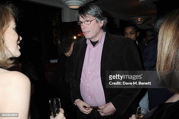 Nik Powell attends The Evening Standard Film Awards held at the Ivy Restaurant on February 1, 2009 in London, England. The awards recognise British...