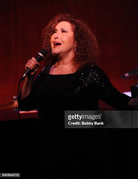 Melissa Manchester performs at Birdland Jazz Club on September 11, 2017 in New York City.