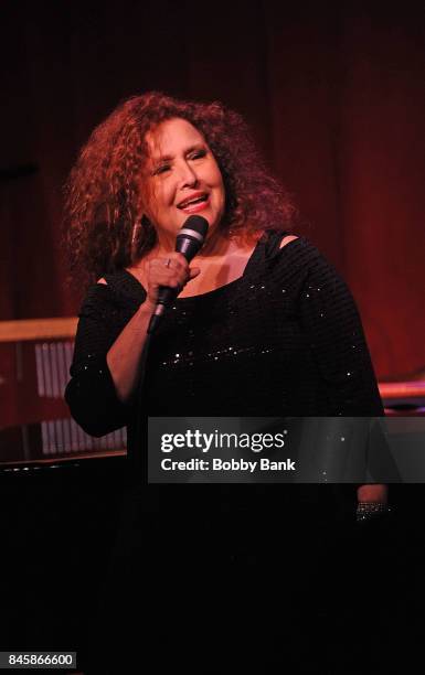 Melissa Manchester performs at Birdland Jazz Club on September 11, 2017 in New York City.