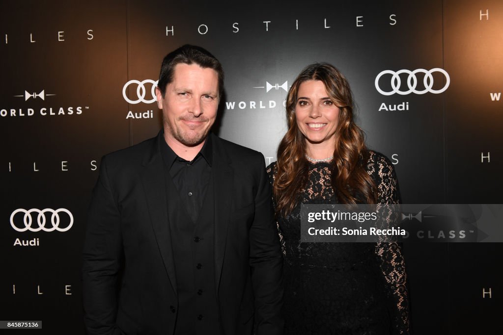 Pre-Screening Event For "Hostiles" Hosted by Audi Canada During The Toronto International Film Festival At Bisha