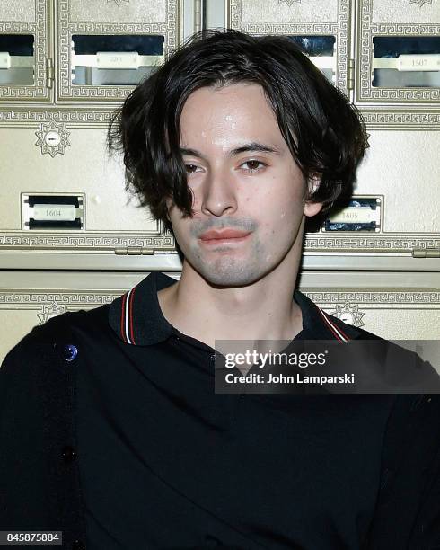 Gianni Mora attends Helder Vices Corp presentation and party at The Mailroom on September 11, 2017 in New York City.