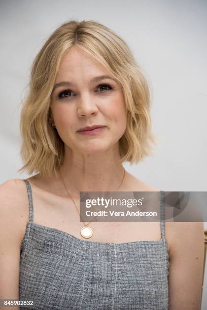 Carey Mulligan at the "Mudbound" Press Conference at the Fairmont Royal York Hotel on September 11, 2017 in Toronto, Canada.