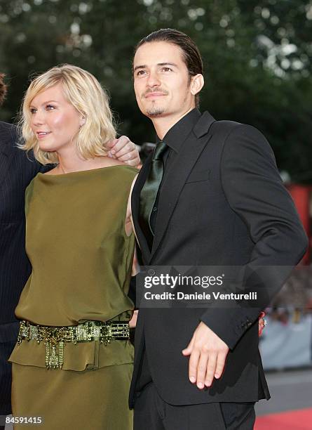 Kirsten Dunst and Orlando Bloom